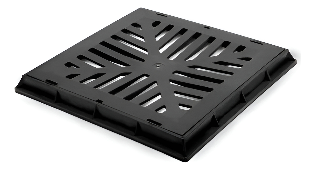 Tapa Y Marco De Camara 20x20 De Polipropileno Roma Reja - Imagen 2