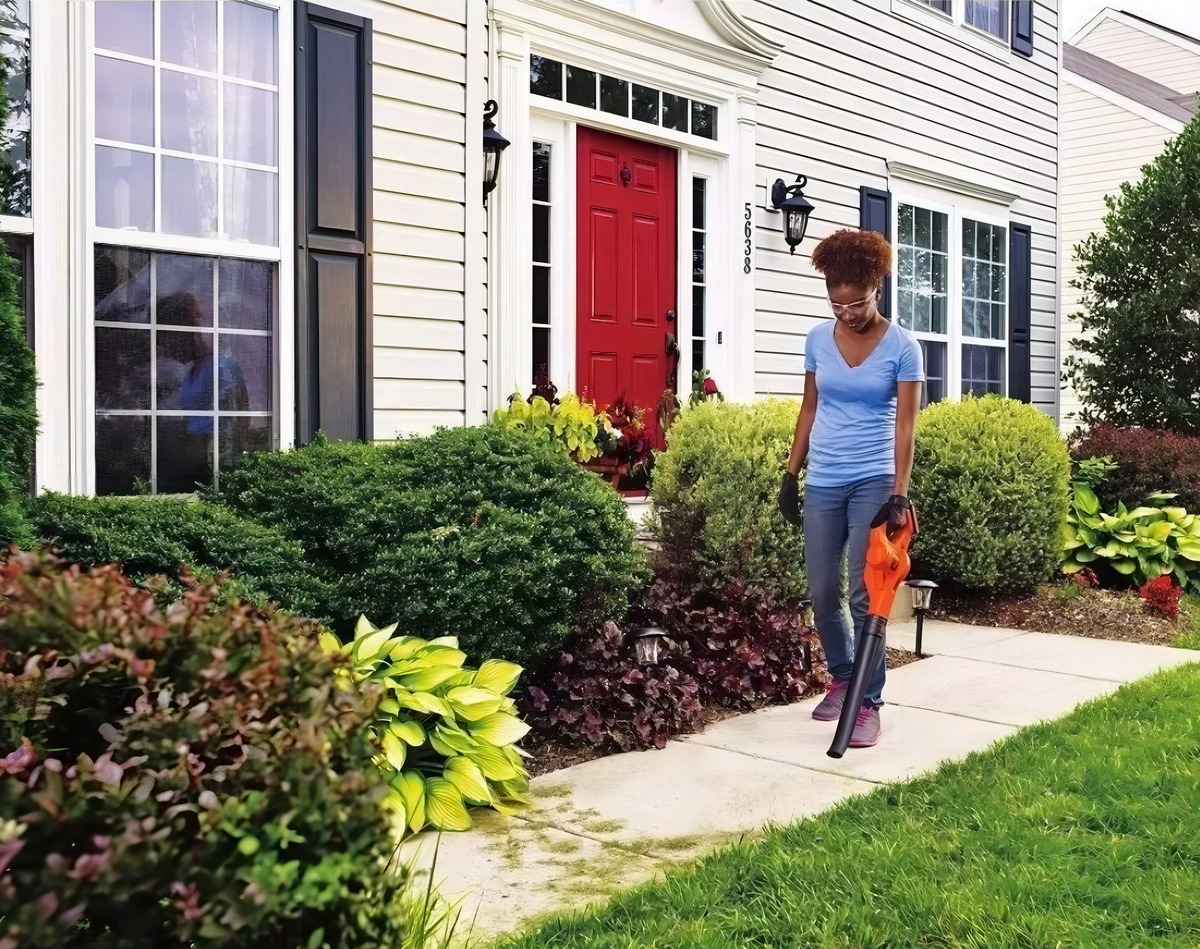 Soplador De Hojas Inalambrico Black Decker Lsw221 - Imagen 5