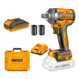 Llave De Impacto 350nm Dados + Valija Ingco Ciwli2035