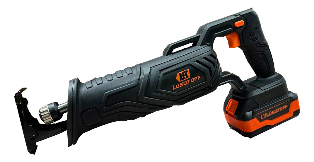 Sierra Sable Inalambrica A Bateria Profesional 4 Ah Ssl115-9bk Lusqtoff - Imagen 12