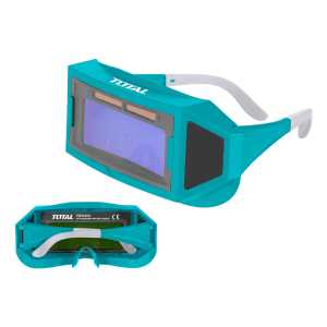 Lentes Antiparra Total, Careta Para Soldar, Fotosensible Turquesa Lisa Liso