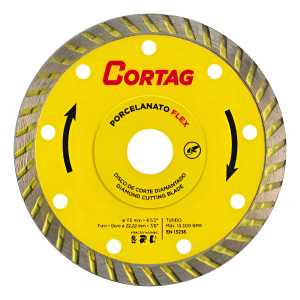 Disco De Diamante Pulido Turbo Porcelain Flex De 115 Mm