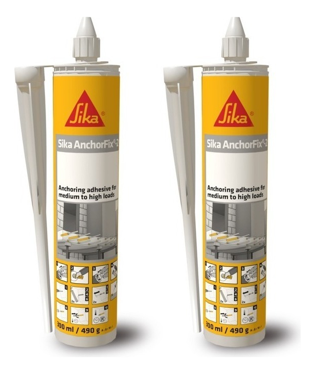 Sika Anchorfix-2 300 Ml Anclaje Estructural - Imagen 5