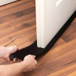 Zócalo Burlete Suprabond Doble Bajo Puerta 95cm - Marrón