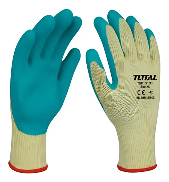 Guantes De Latex Para Cargas Pesadas Talle Xl Total Tsp13102