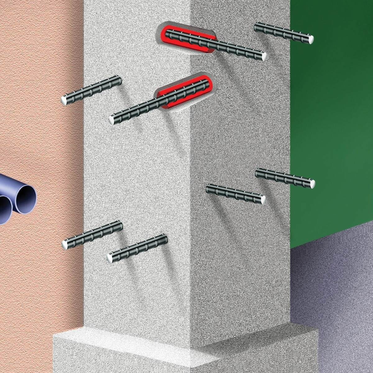 Sika Anchorfix-2 300 Ml Anclaje Estructural - Imagen 3