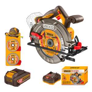 Sierra Circular A Bateria 42v Brushless C/bat 2.5 Ah Ingco