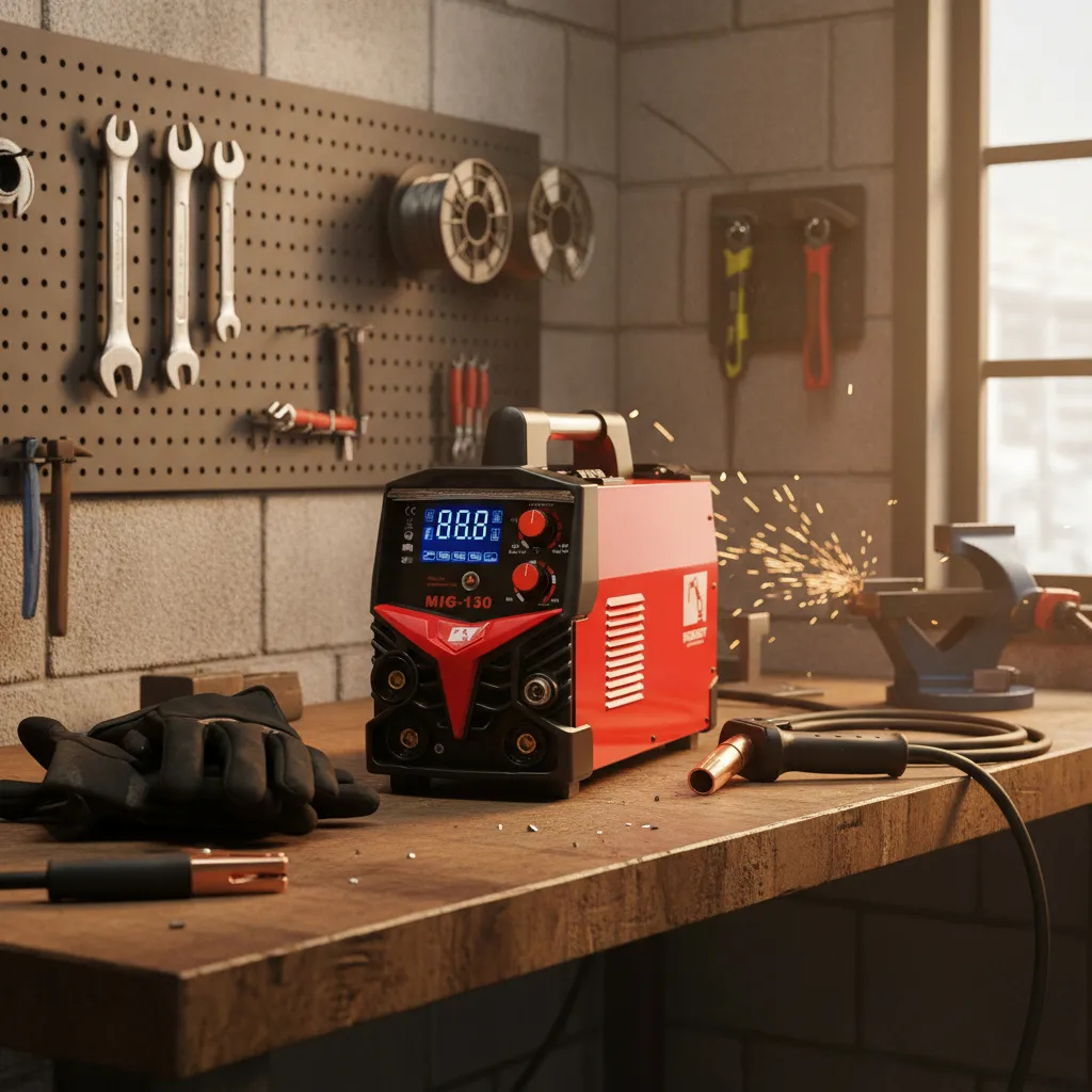 Soldadora Inverter 3 En 1 Mig/ Electrodo /tig 130 A Robot - Imagen 3