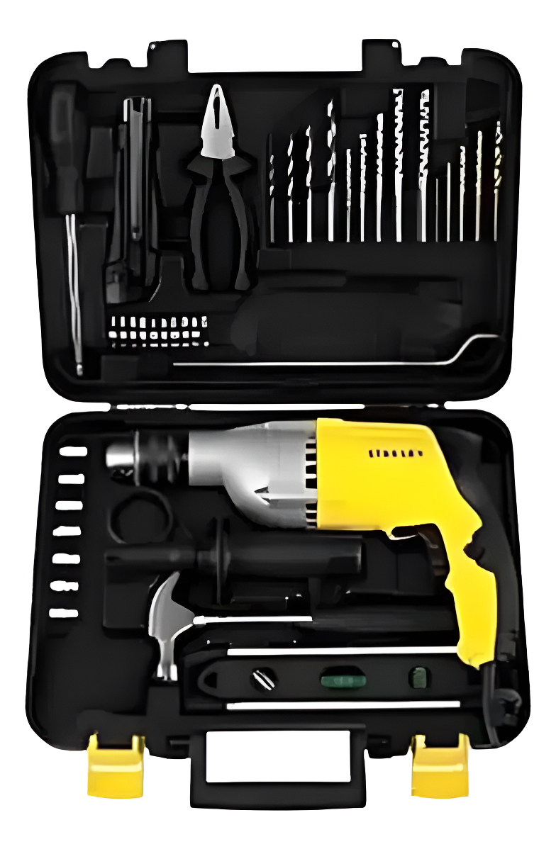 Taladro Percutor 800w + Accesorios Stanley Stdh8013ka-b2c