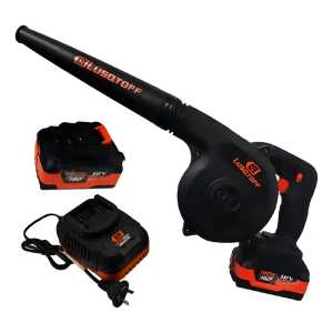 Sopladora Inalambrica Lusqtoff 2 Baterias Black Series Color
