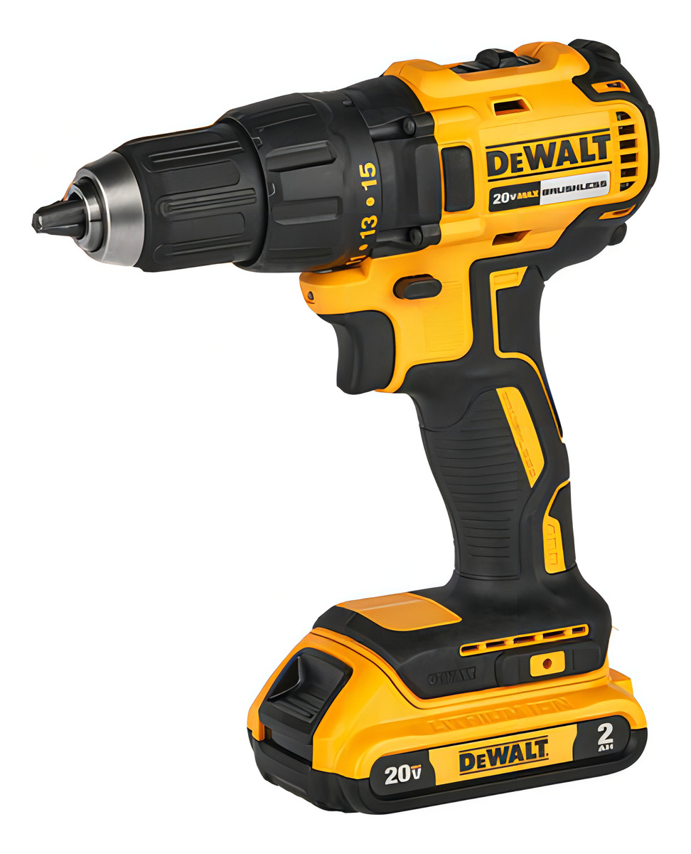 Kit Taladro Atornillador 1/2' 20v Max Dewalt Dcd7771d2-b2 Color Amarillo/negro - Imagen 2