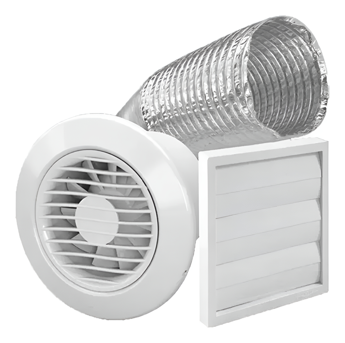 Kit Completo Extractor Con Veneciana 100mm Arkit