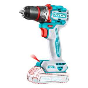 Taladro Inalámbrico Total 55 13mm Tdli205581 Turquesa 50/60hz 50/60 Hz