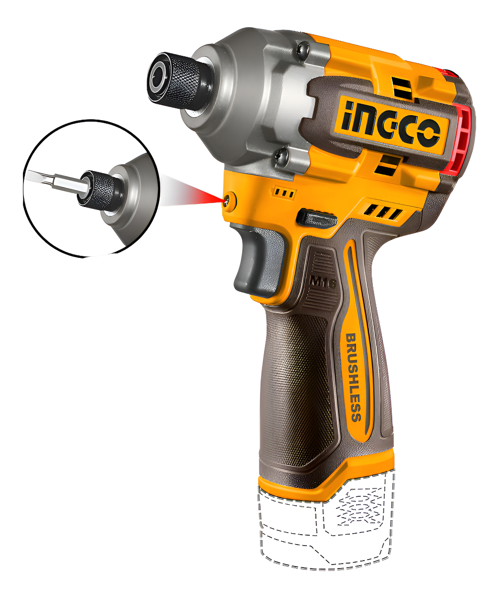 Atornillador De Impacto A Bateria 16v 170nm Cirli16178 - Imagen 3