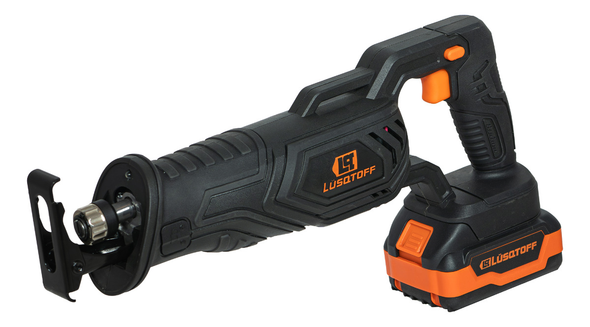 Sierra Sable Inalambrica A Bateria Profesional 4 Ah Ssl115-9bk Lusqtoff - Imagen 5