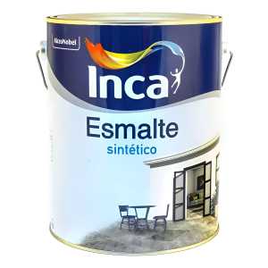Esmalte Sintetico Satinado Satinca Inca 1lt Color Blanco
