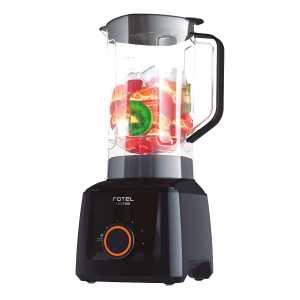 Licuadora Licua Big 900w 3.1 Litros Negro Rotel