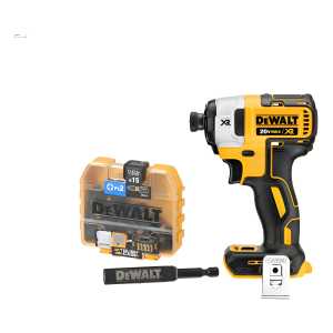 Atornillador Impacto 20v Dewalt Dcf887b + Set 16pcs Puntas
