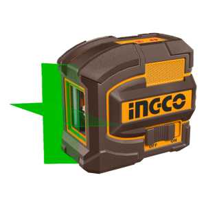 Nivel Laser Autonivelante 35mts Luz Verde 2 Líneas Ingco