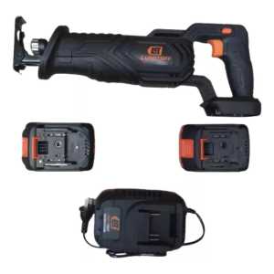 Sierra Sable Inalambrica A Bateria Profesional 4 Ah Ssl115-9bk Lusqtoff