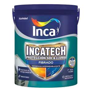 Membrana Líquida Impermeabilizante Incatech Fibrado Inca 20k