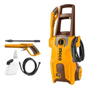 Hidrolavadora 2000w 160bar Motor A Carbones C/autostop Color Amarillo Frecuencia 50 Hz