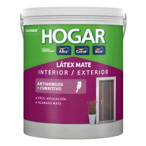 Pintura Latex Inca Hogar +cubritivo Paredes Int Ext 18lts