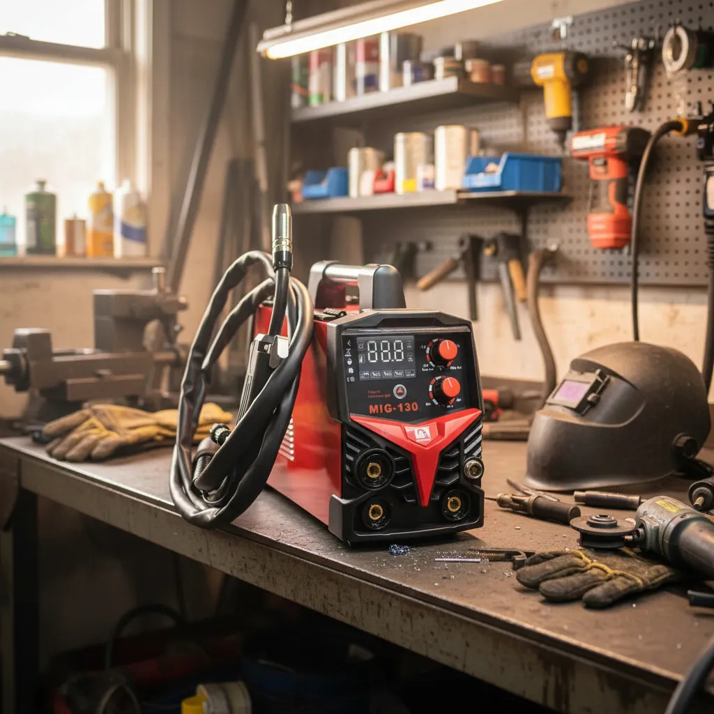 Soldadora Inverter 3 En 1 Mig/ Electrodo /tig 130 A Robot - Imagen 2