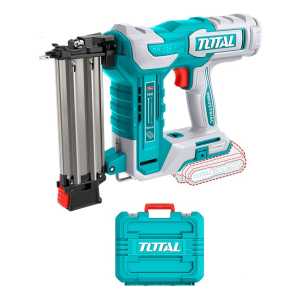 Clavadora Inalámbrica Total Para Madera, Motor Sin Carbones - Con 1000 Clavos De 50mm Y Maletín - No Incluye Batería Ni Cargador - Tcbnli5005