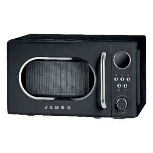 Microondas Retro James J 20 Rn Negro 20l