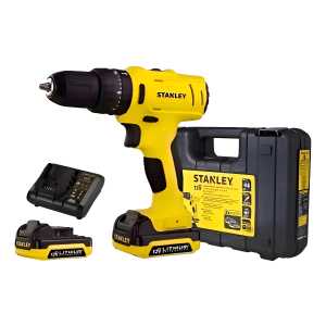 Taladro Atornillador Ina + Jgo. Destornilladores X10 Stanley