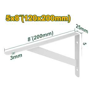 Mensula Reforzada Para Estanteria 5x8 Jadever Jdzj3320