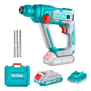 Rotomartillo 20v Total, 1.5j Sds Plus, Batería Y Cargador Turquesa 50 60hz