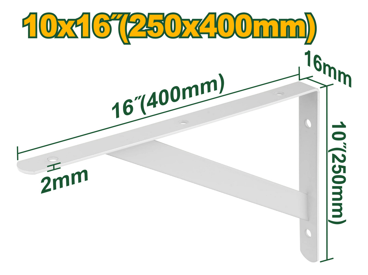 Mensula Rigida Para Estanteria 10x16 Jadever Jdzj2340 - Imagen 2
