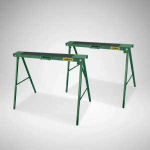 Set 2 Caballetes Acero 100kg 780mm Jadever