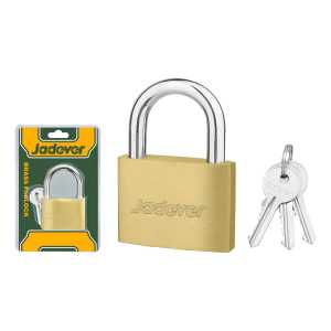 Candado Latonado Dorado 60mm Jadever Jdpd1460