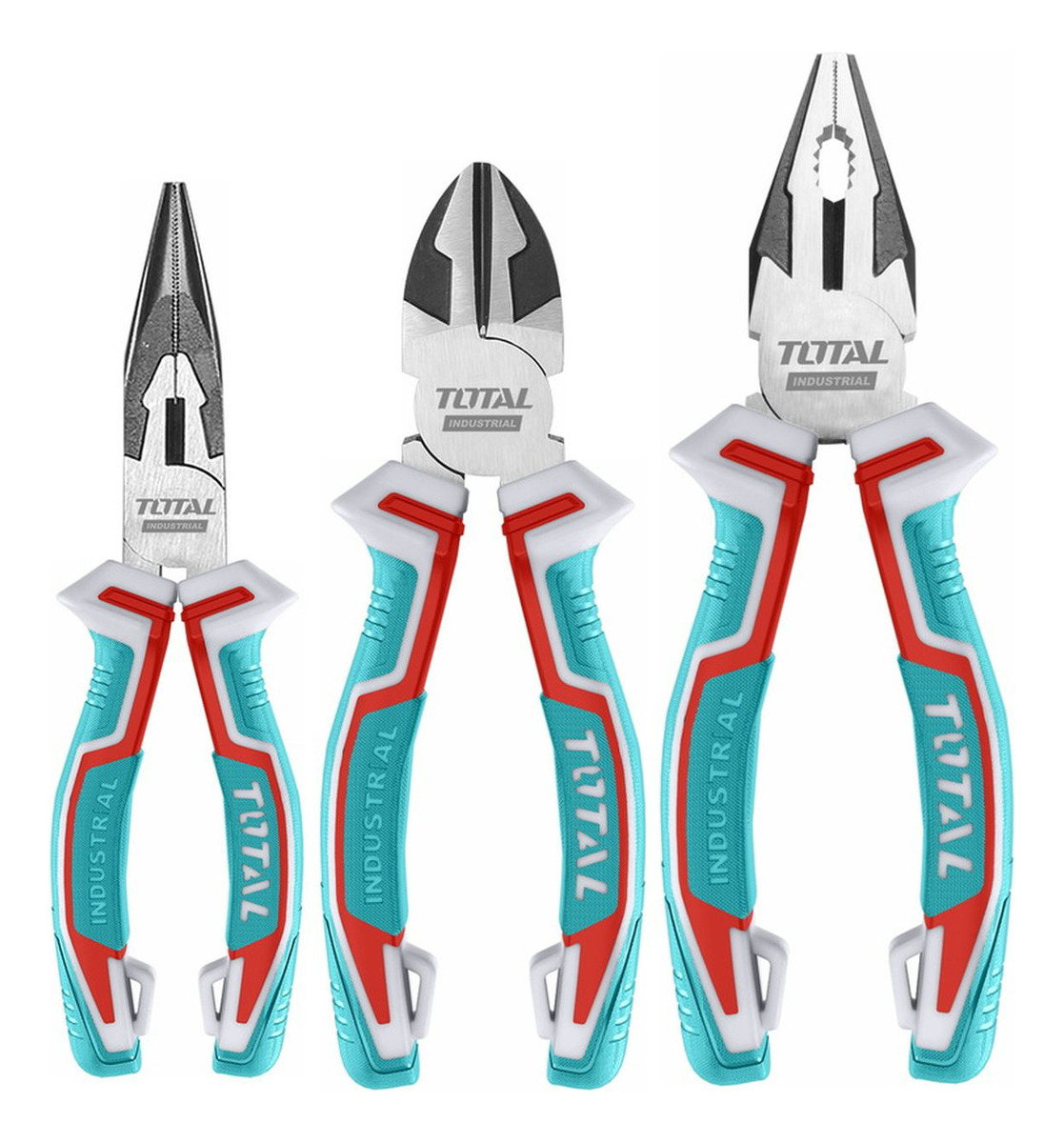 Set 3 Alicates, Pinzas Total, Línea Industrial - Tht2k0301