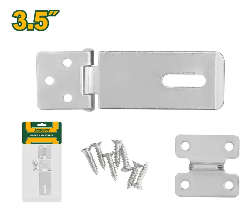 Cerrojo Bisagra Para Candado 3,5 Jadever Jdan2135 - Imagen 2
