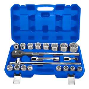 Juego De Tubos 21 Piezas 3/4 Wadfow Color Azul