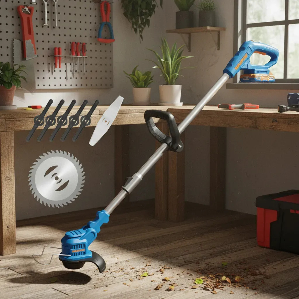 Desmalezadora A Bateria 20v Sin Bat Wadfow Wgtp510 - Imagen 3