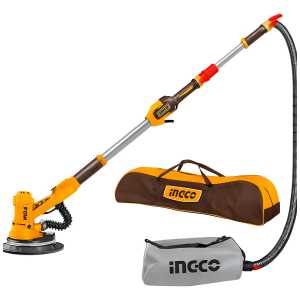 Lijadora De Carton Yeso Industrial 1050w Ingco Dws105016 Color Amarillo Frecuencia 50 60