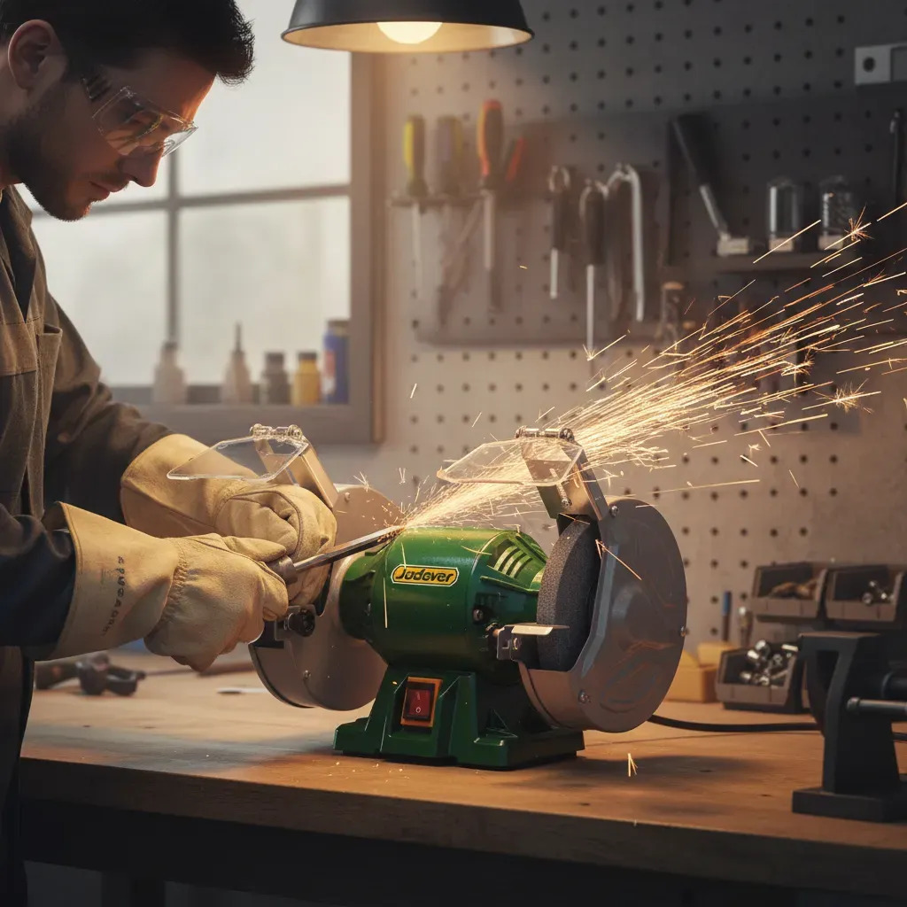 Amoladora De Banco 6 200w Jadever Jdbg1a1501 - Imagen 3