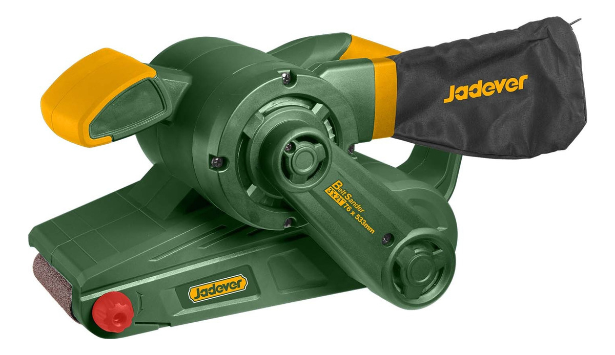 Lijadora De Banda 920w C Bolsa Jadever Jdba15921 Color Verde Musgo Frecuencia 50hz 50 Hz