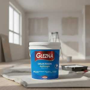 Pintura Cielos Rasos Blanco Mate 18lts Glezna