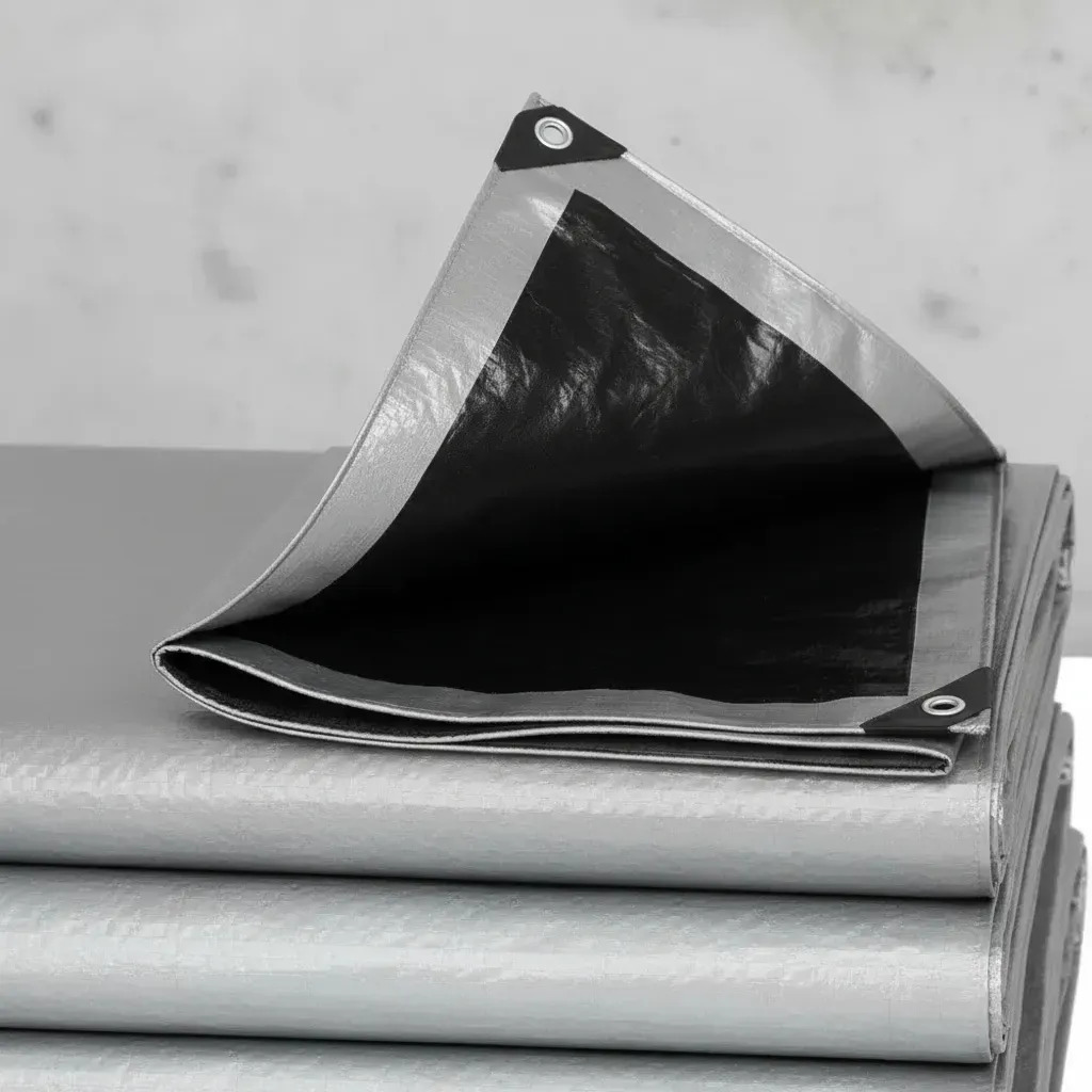 Lona Impermeable De Polietileno 2x3m Gris Jadevr Jdtq8823 - Imagen 2