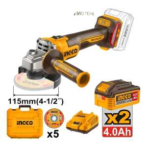 Amoladora Angular A Bateria Ingco Cagli261522