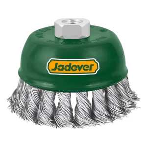 Cepillo Copa Trenzado 75mm P Amoladora Jadever Jdce2401