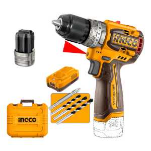 Taladro Atornillador C/percutor M16 60nm Cidli16682 Color Amarillo Frecuencia 50/60 Hz