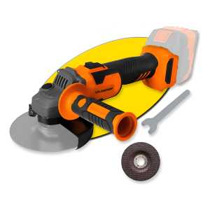 Amoladora Angular Inalambrica 115mm Brushless Lusqtoff Naran