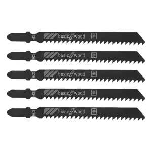 Set 5 Sierras Corte Madera 8tpi P/caladora Jadever Jdjb111c